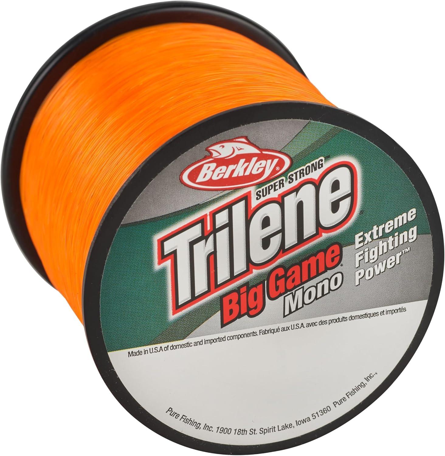 imageBerkley Trilene Big Game Monofilament Fishing LineBlaze Orange