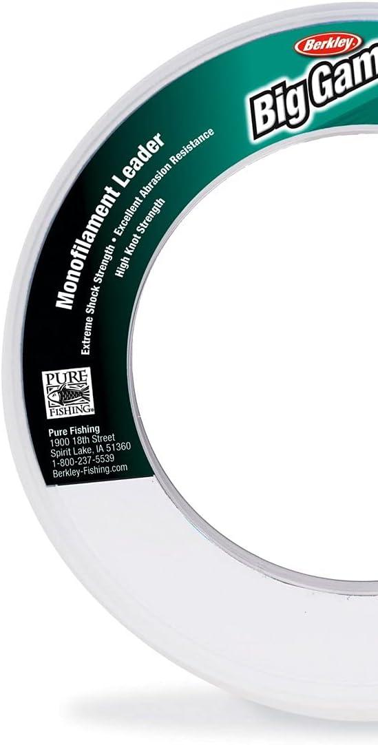 imageBerkley Trilene Big Game Monofilament Fishing LineClear Mono Leader