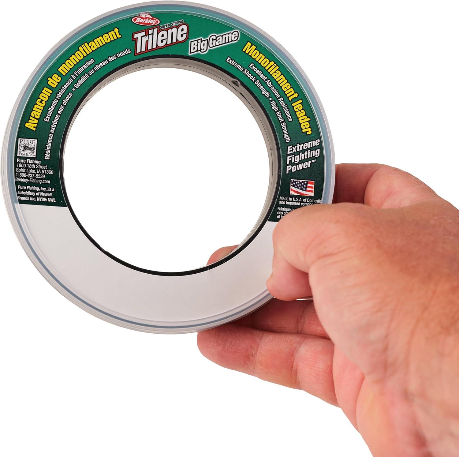 imageBerkley Trilene Big Game Monofilament Fishing LineClear Mono Leader