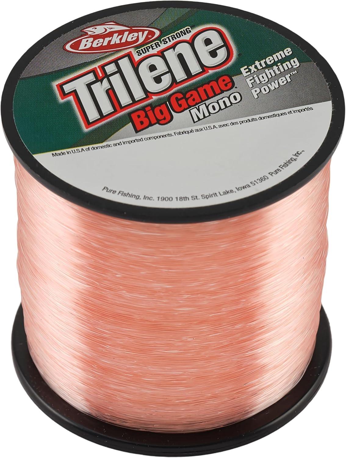 imageBerkley Trilene Big Game Monofilament Fishing LinePink Coral