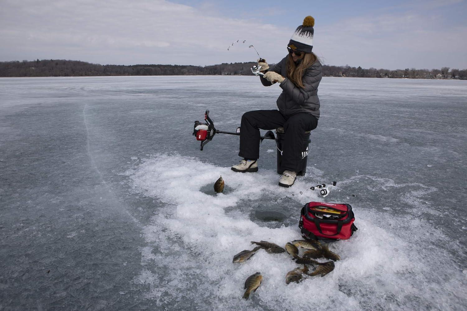 imageBerkley Trilene Micro Ice Monofilament Ice Fishing LineClear Steel