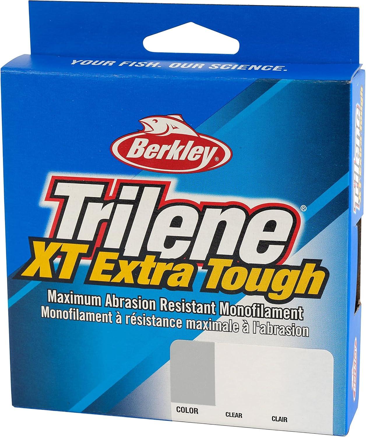 imageBerkley Trilene XT Clear 8lb 36kg 330yd 301m Monofilament Fishing Line Suitable for Saltwater and Freshwater Environments