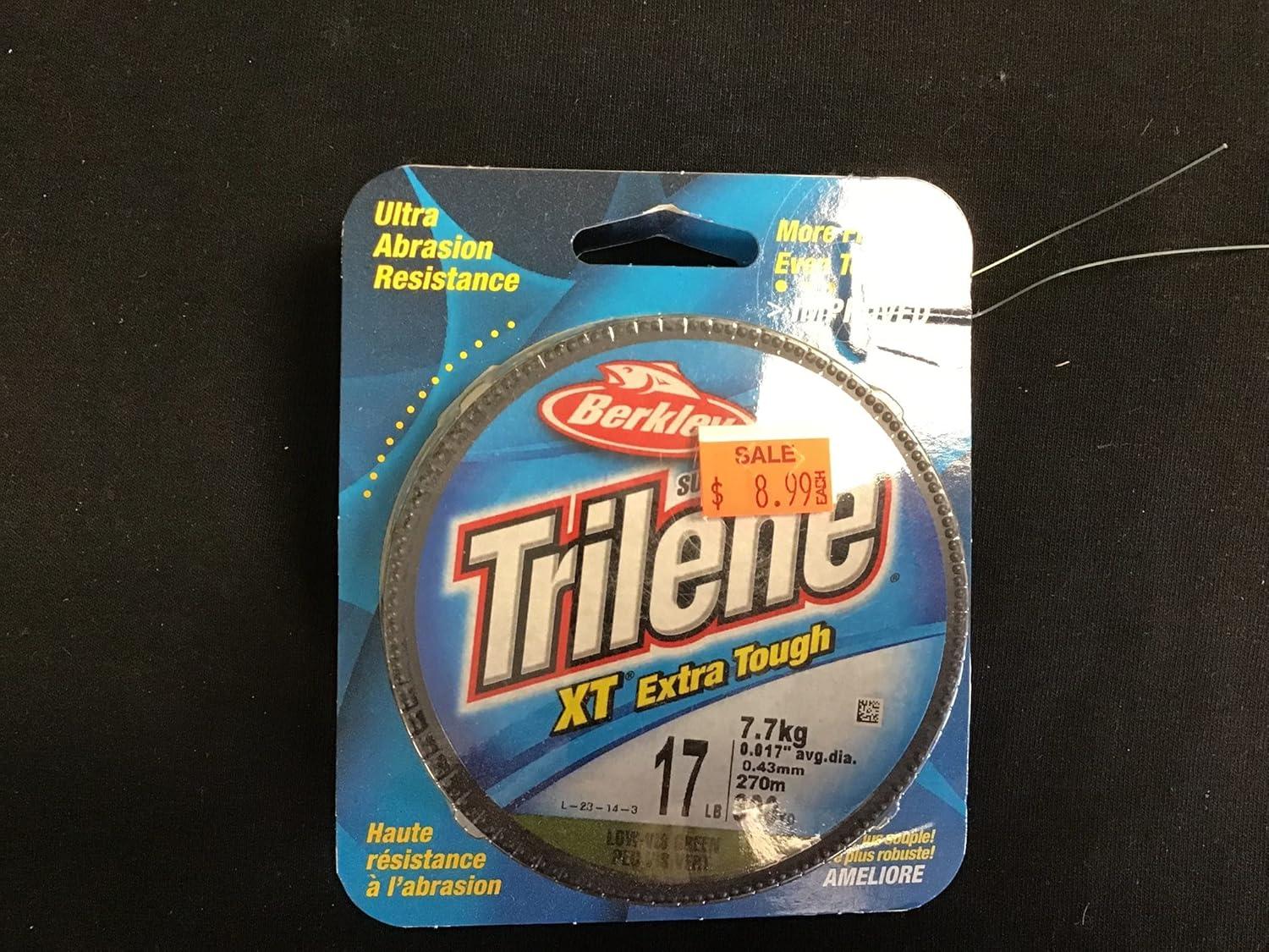 imageBerkley Trilene XT Monofilament Fishing LineLowVis Green