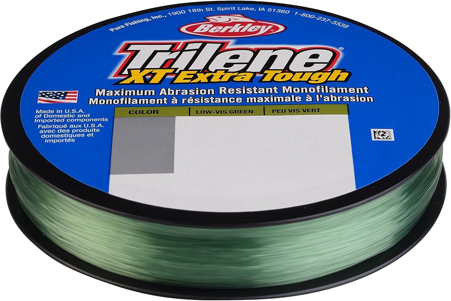 imageBerkley Trilene XT Monofilament Fishing LineLowVis Green