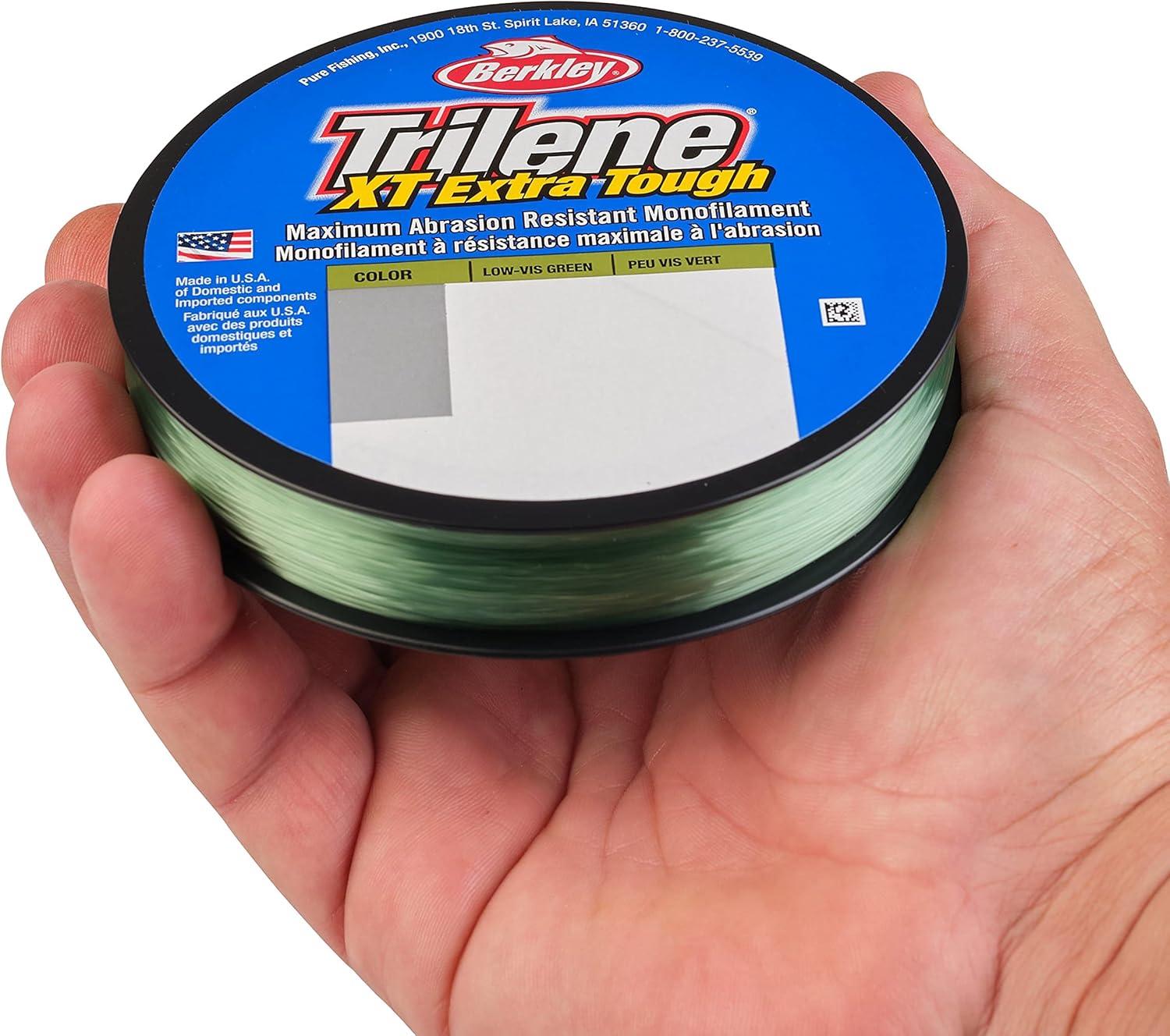 imageBerkley Trilene XT Monofilament Fishing LineLowVis Green
