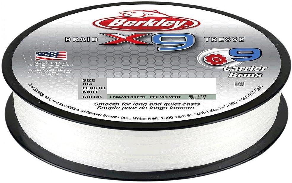 imageBerkley x9 Braid Fishing LineCrystal
