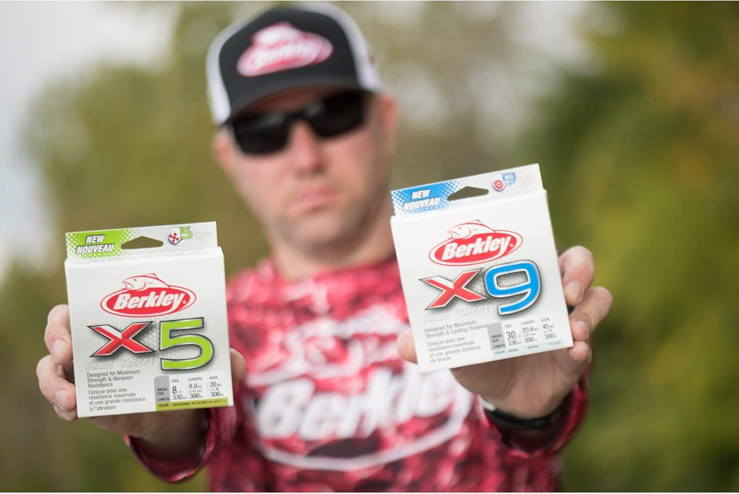 imageBerkley x9 Braid Fishing LineCrystal