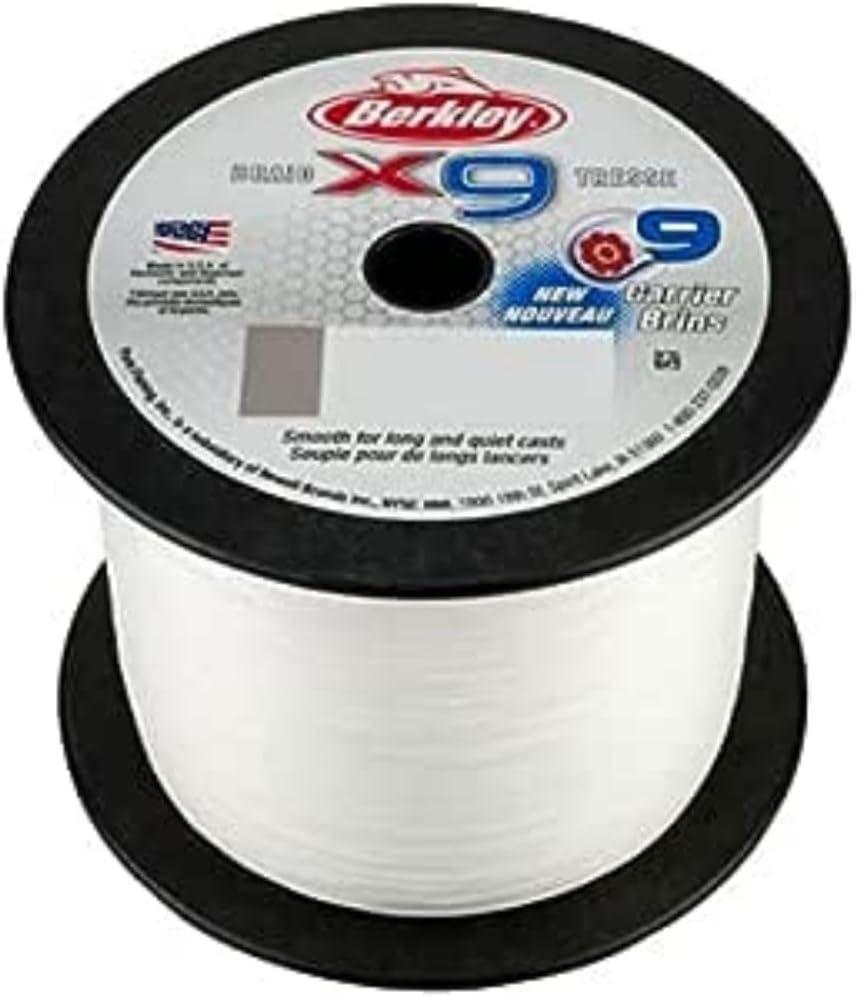 imageBerkley x9 Braid Fishing LineCrystal