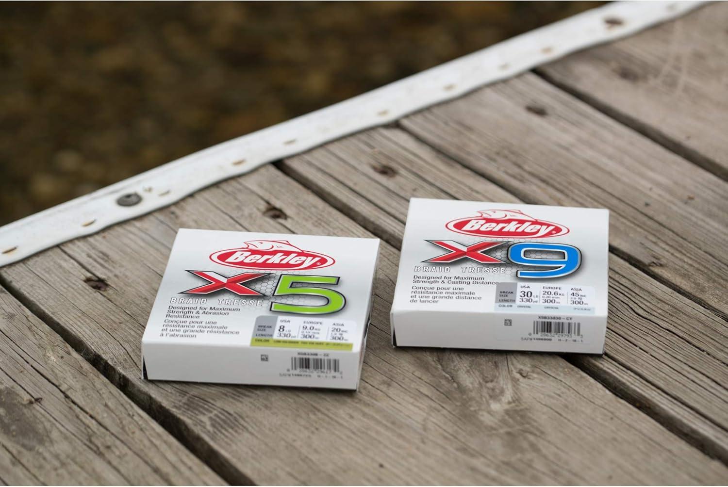 imageBerkley x9 Braid Fishing LineCrystal