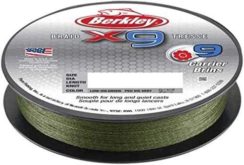 imageBerkley x9 Braid Fishing LineLowVis Green