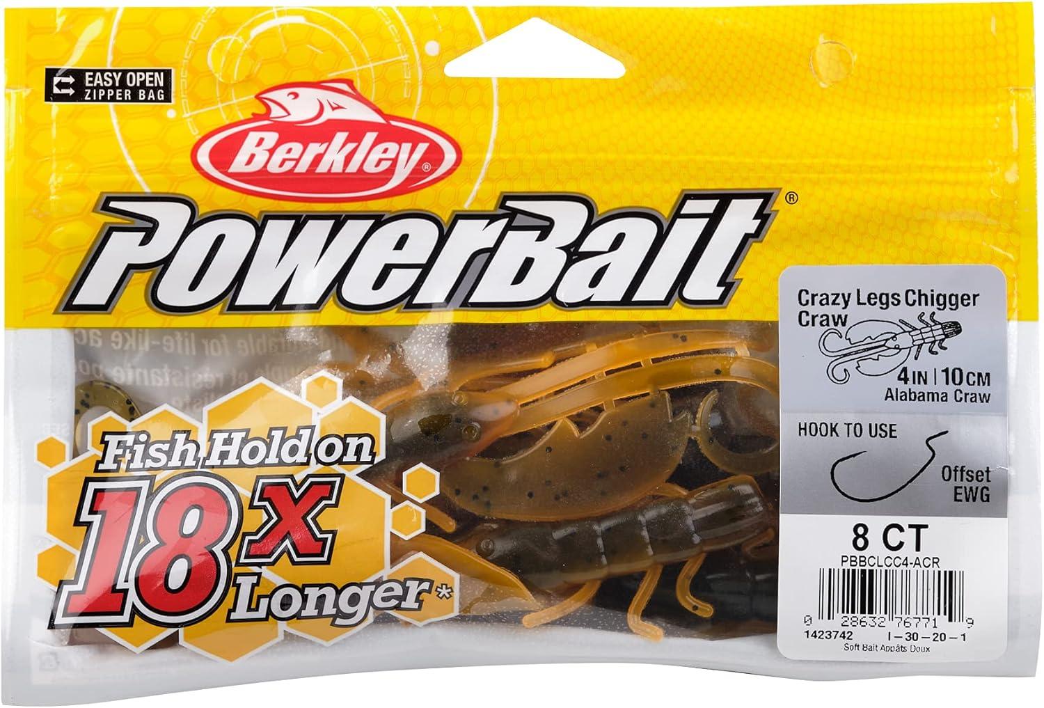 imageBerkleyPowerBait Chigger Craw 4quot Summer CrawAlabama Craw