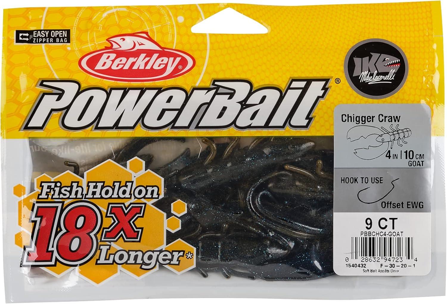 imageBerkleyPowerBait Chigger Craw 4quot Summer CrawGoat
