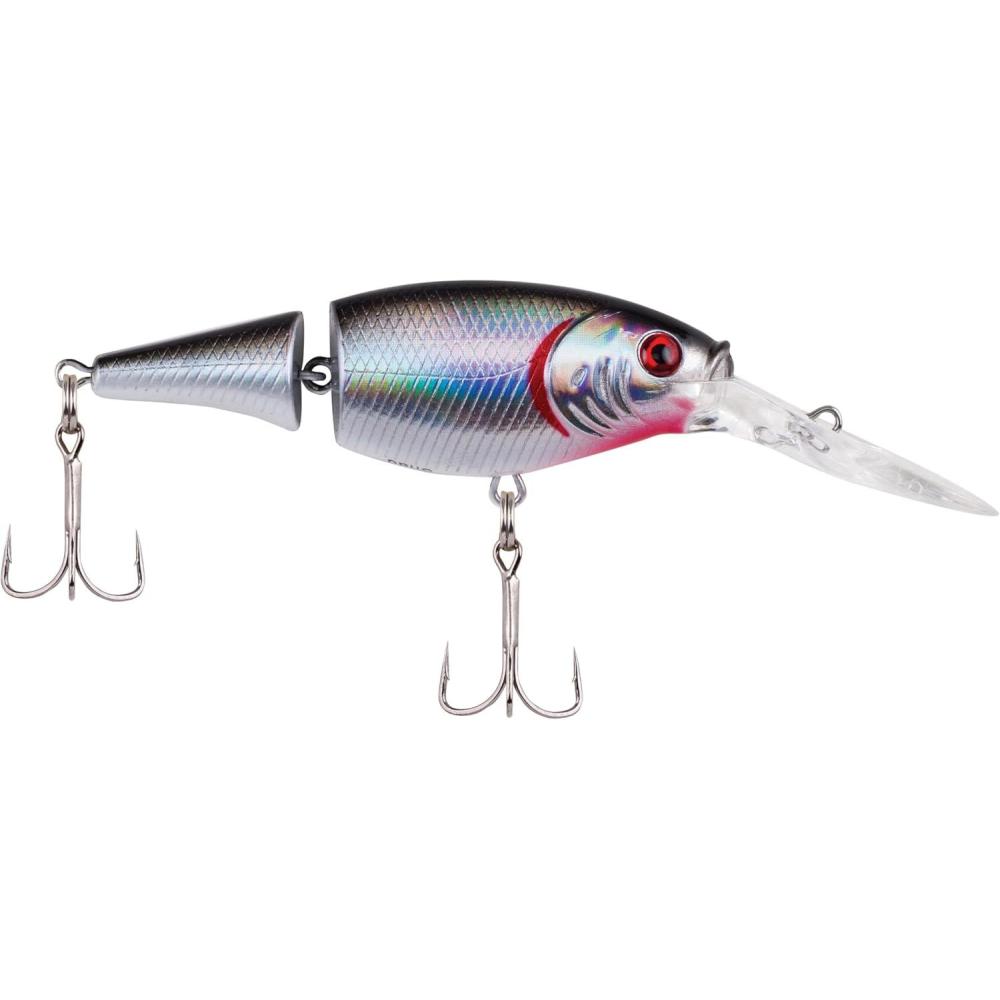 imageBerkley Flicker Shad Jointed Fishing Hard BaitBlack Silver