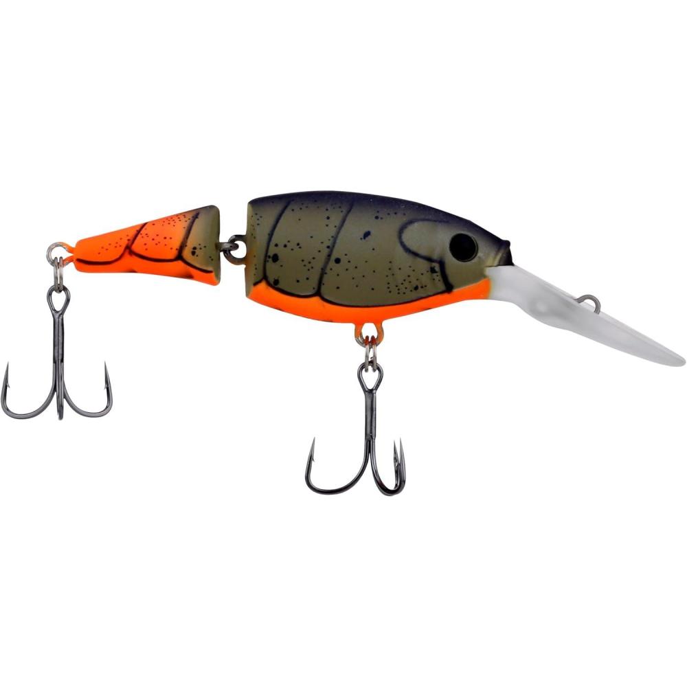 imageBerkley Flicker Shad Jointed Fishing Hard BaitFiretail Green Craw