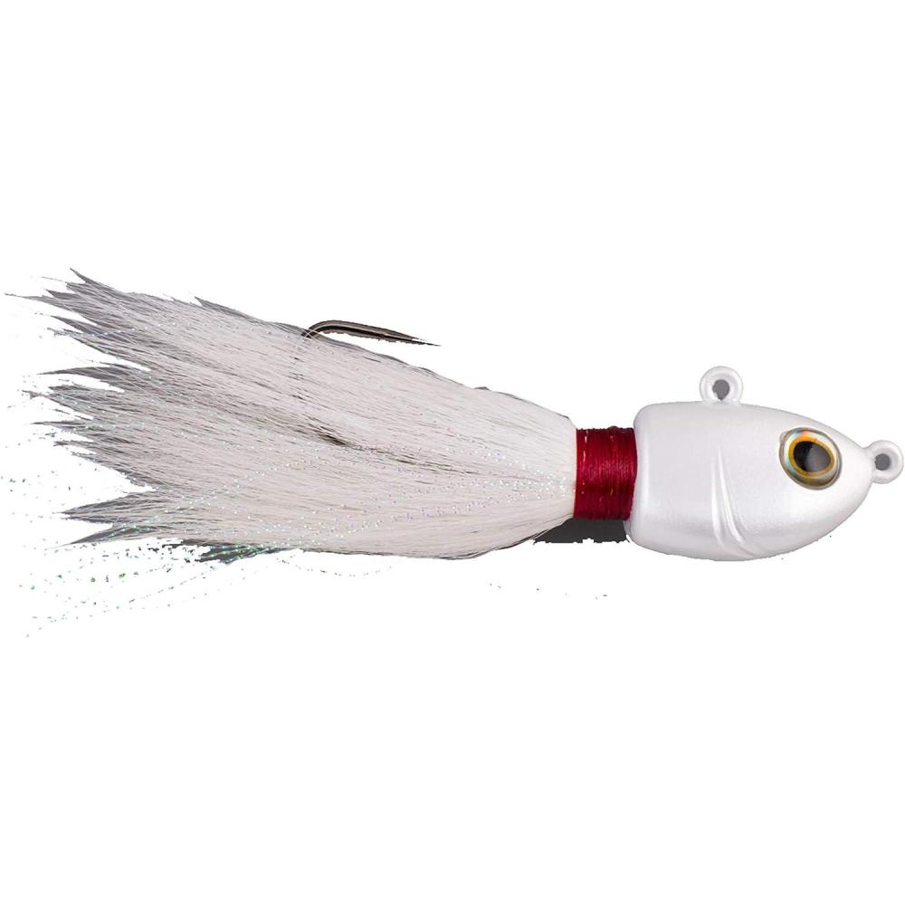 imageBerkley Fusion19 Bucktail JigsWhite Glow