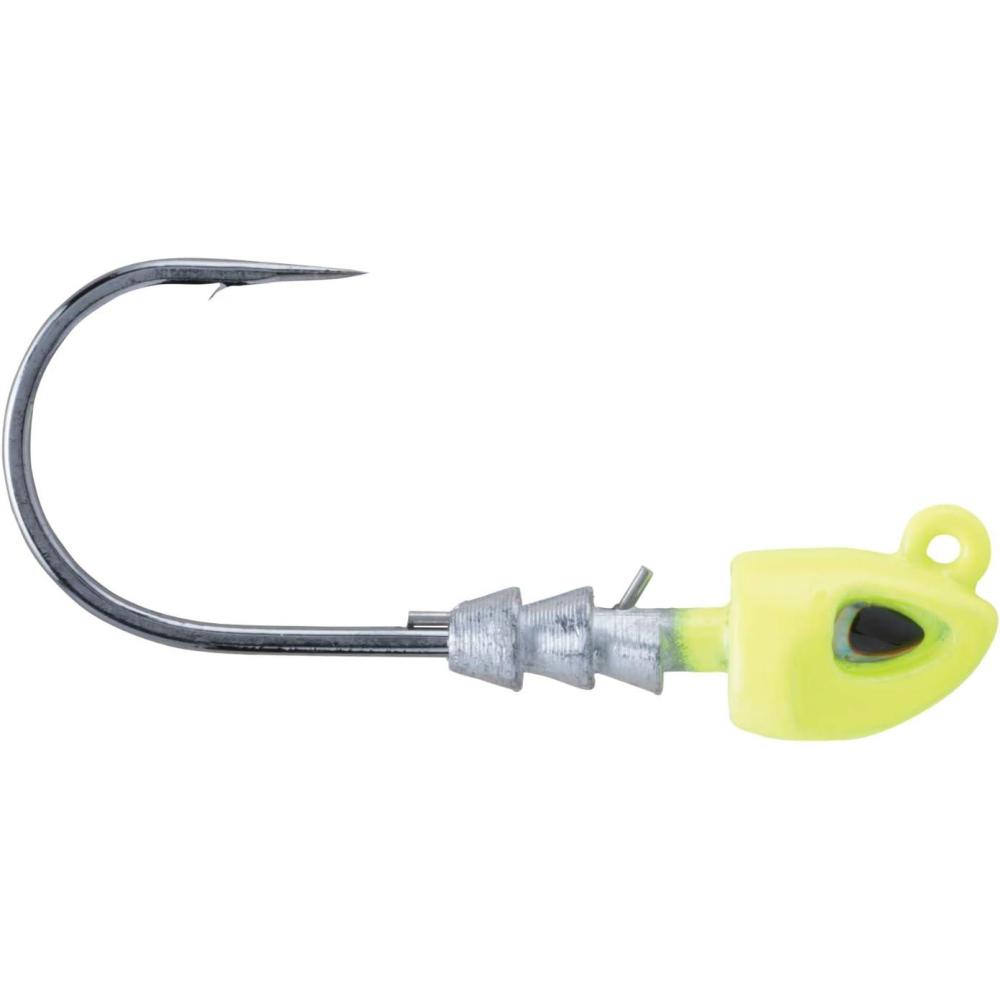 imageBerkley Fusion19 Swimbait Fishing JigheadsChartreuse