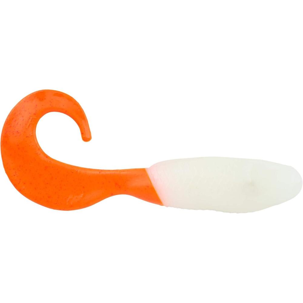 imageBerkley Gulp Alive Swimming Mullet Saltwater Fishing Soft BaitGlowOrange