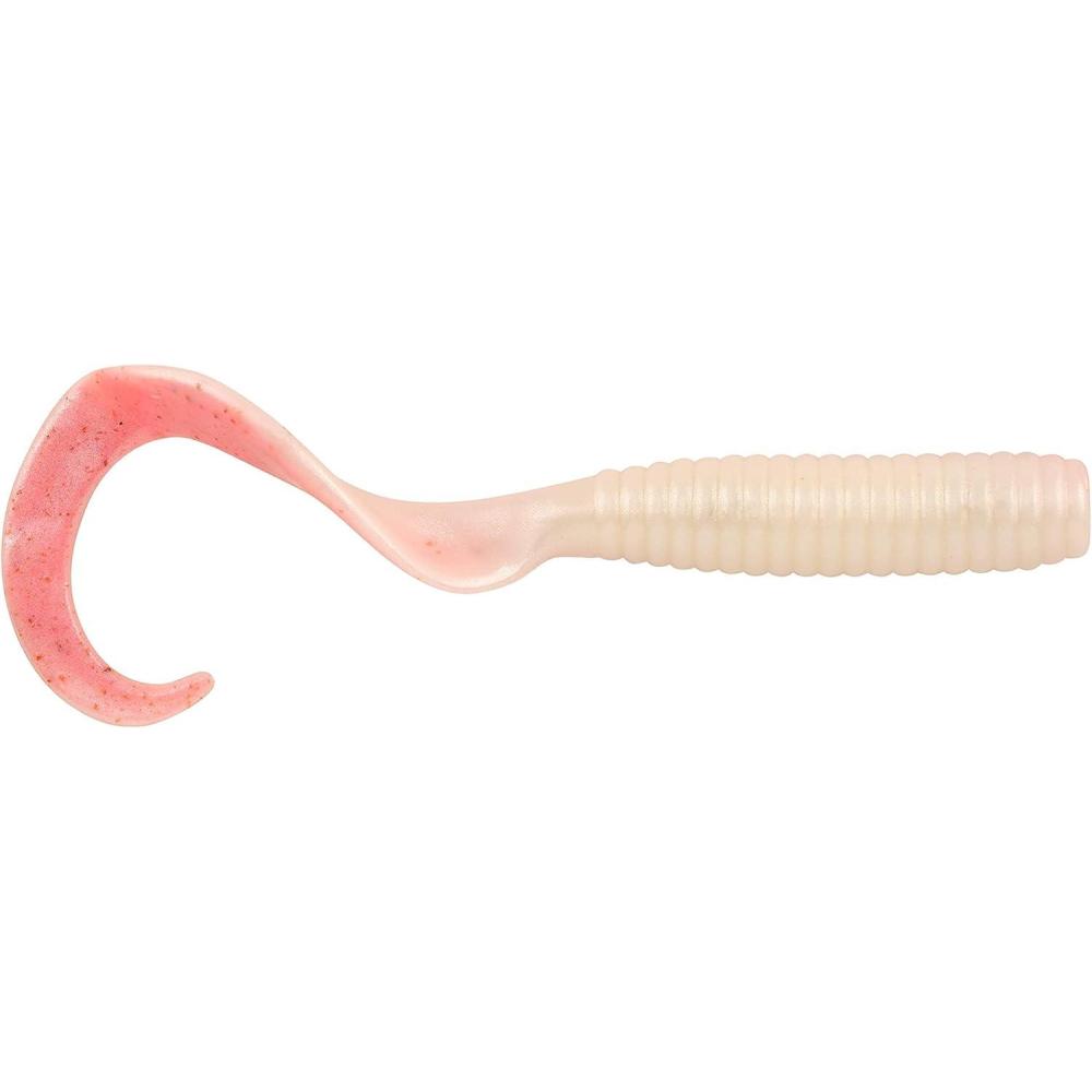 imageBerkley Gulp Grub Fishing Soft Bait Pink Shine 4quot