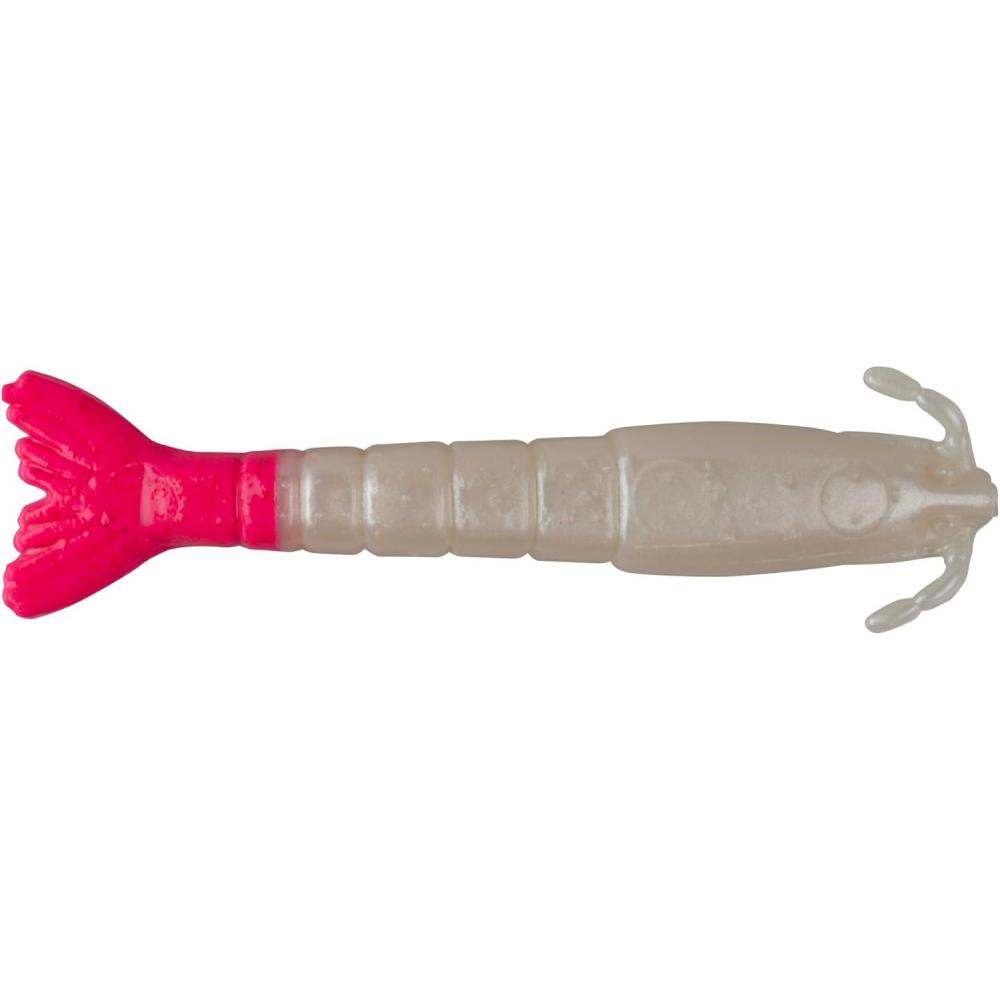 imageBerkley Gulp Shrimp Saltwater Fishing Soft BaitPearl WhitePink