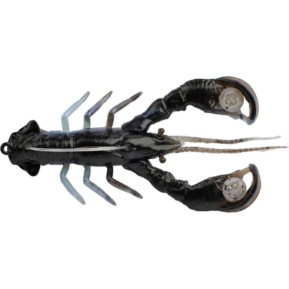imageBerkley PowerBait Clatter Craw Fishing Soft BaitBlackBlue