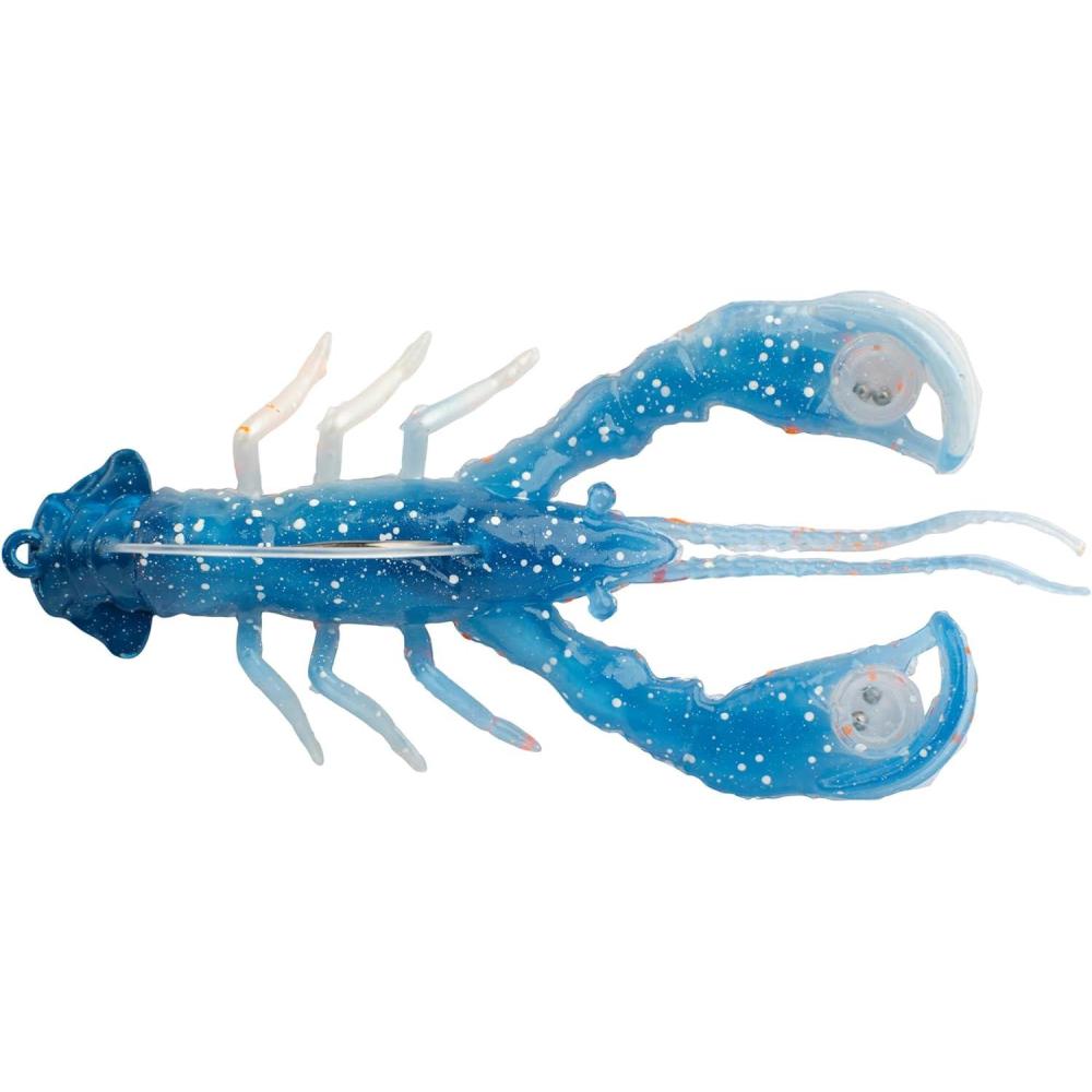 imageBerkley PowerBait Clatter Craw Fishing Soft BaitBlue Malt