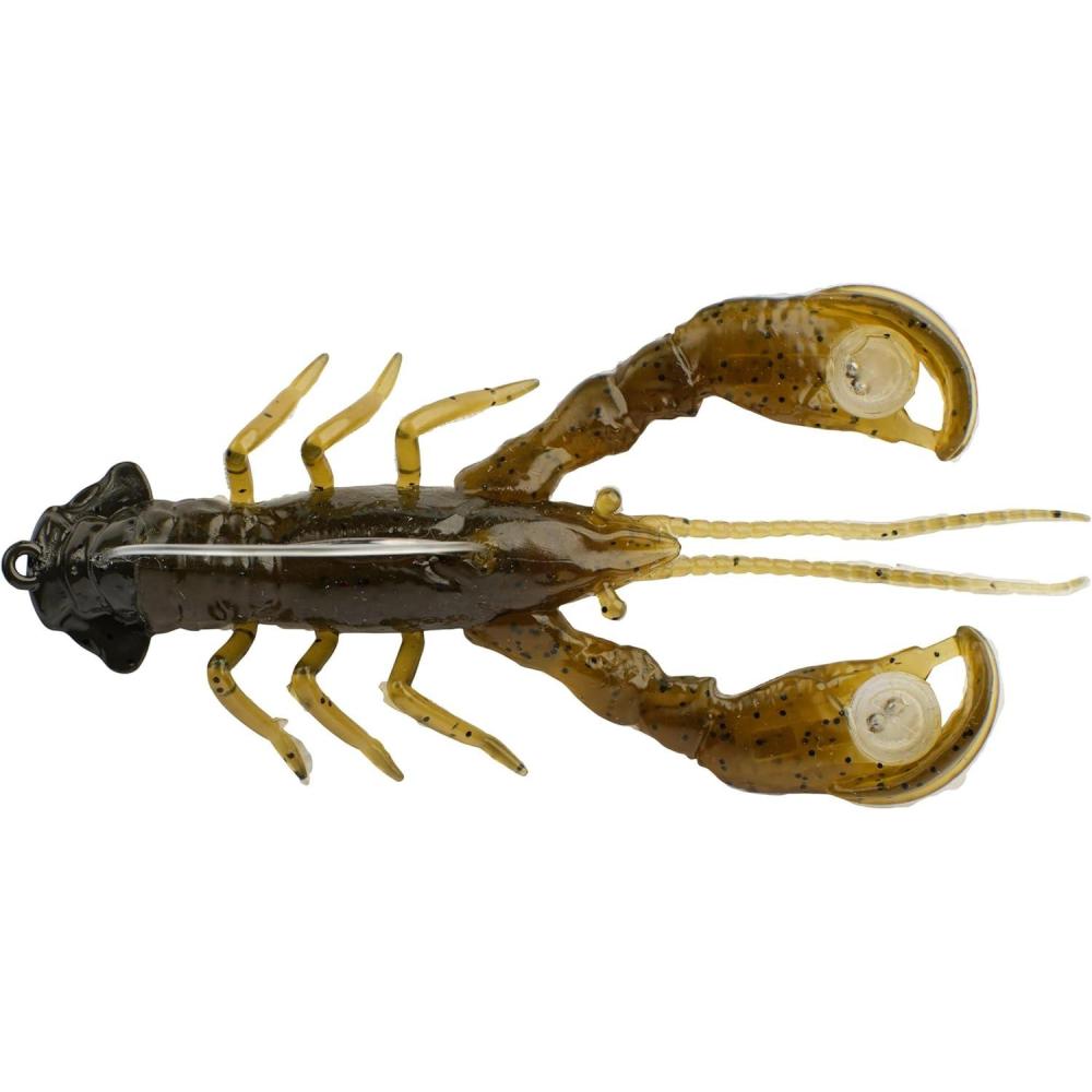 imageBerkley PowerBait Clatter Craw Fishing Soft BaitGreen Pumpkin