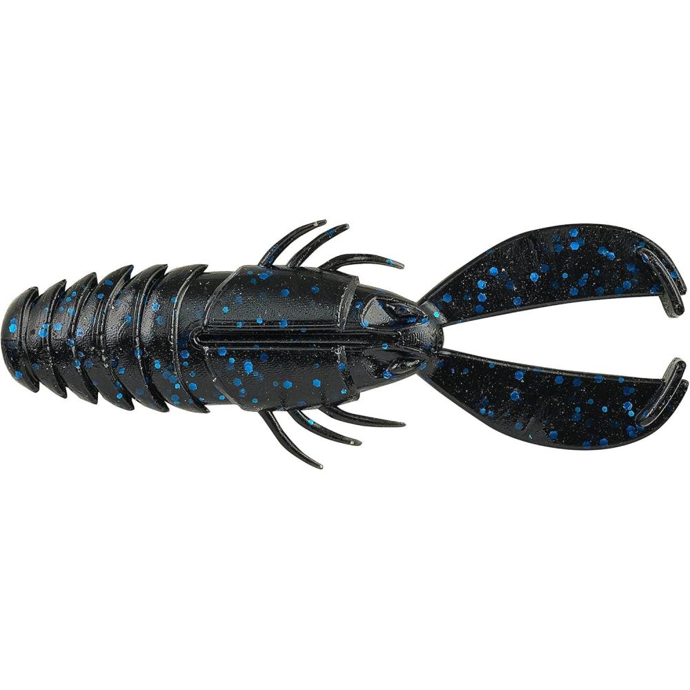 imageBerkley PowerBait Crash Craw Fishing Soft BaitBlack Blue Fleck