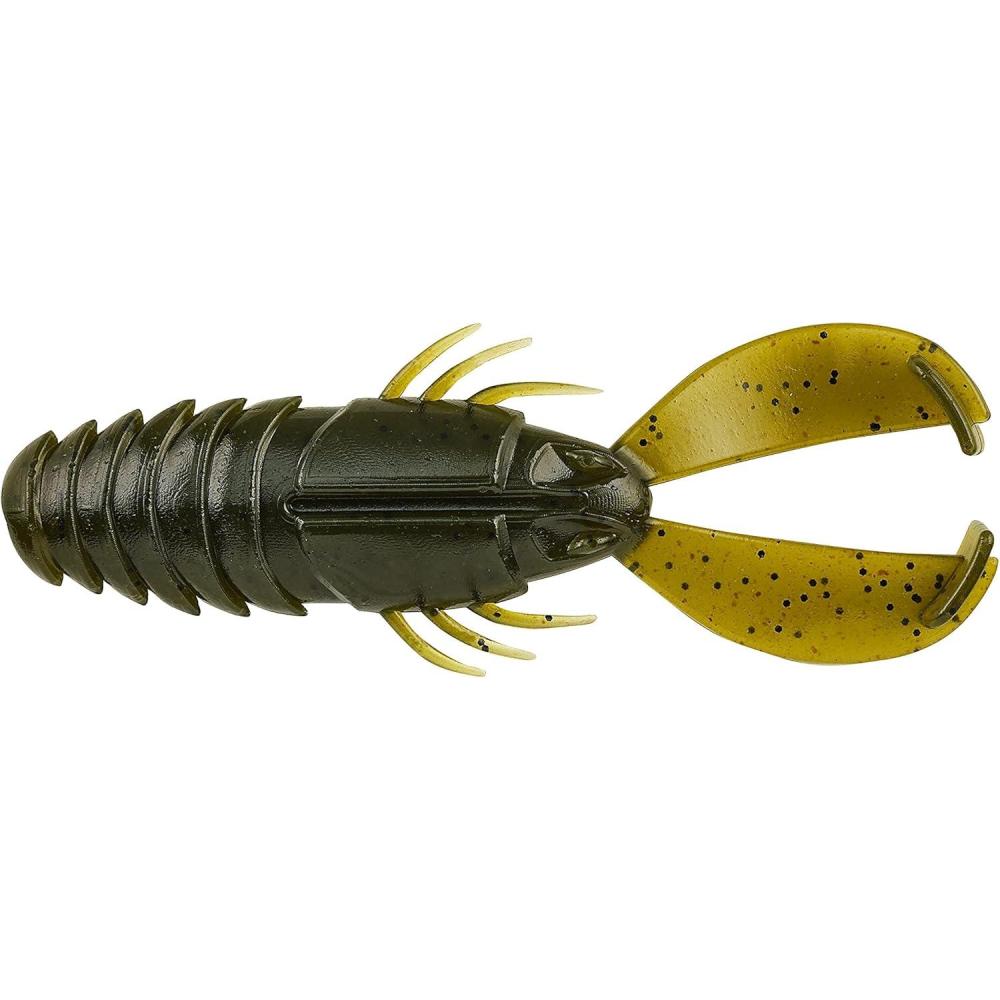 imageBerkley PowerBait Crash Craw Fishing Soft BaitGreen Pumpkin