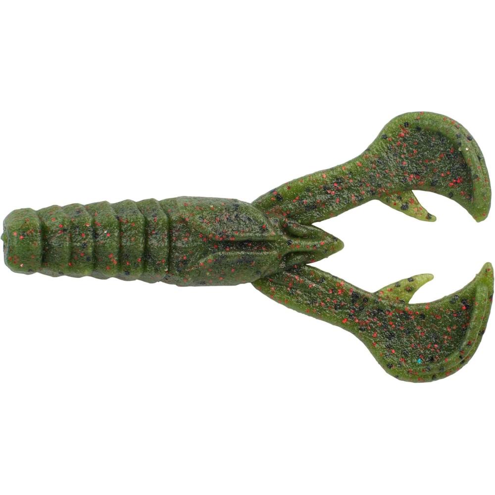 imageBerkley PowerBait MaxScent Crud CrawWatermelon Red