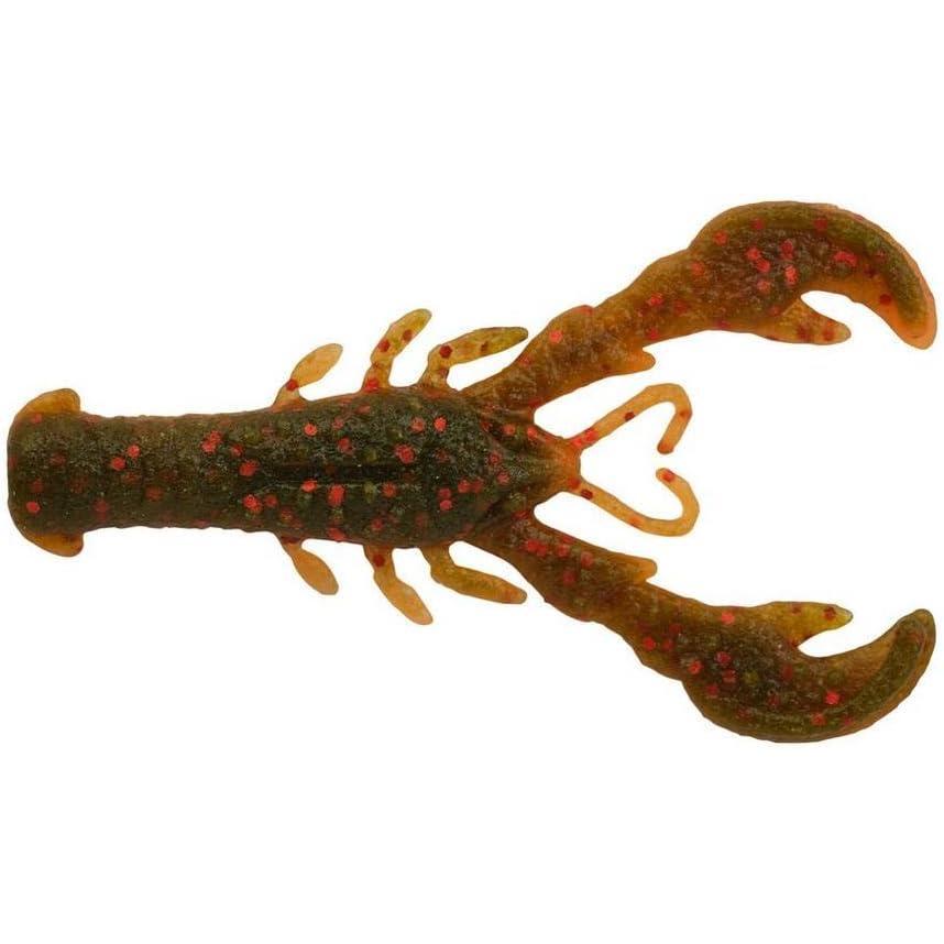 imageBerkley PowerBait MaxScent Lil Super Trooper Fishing Soft BaitWatermelon CopperOrange wRed