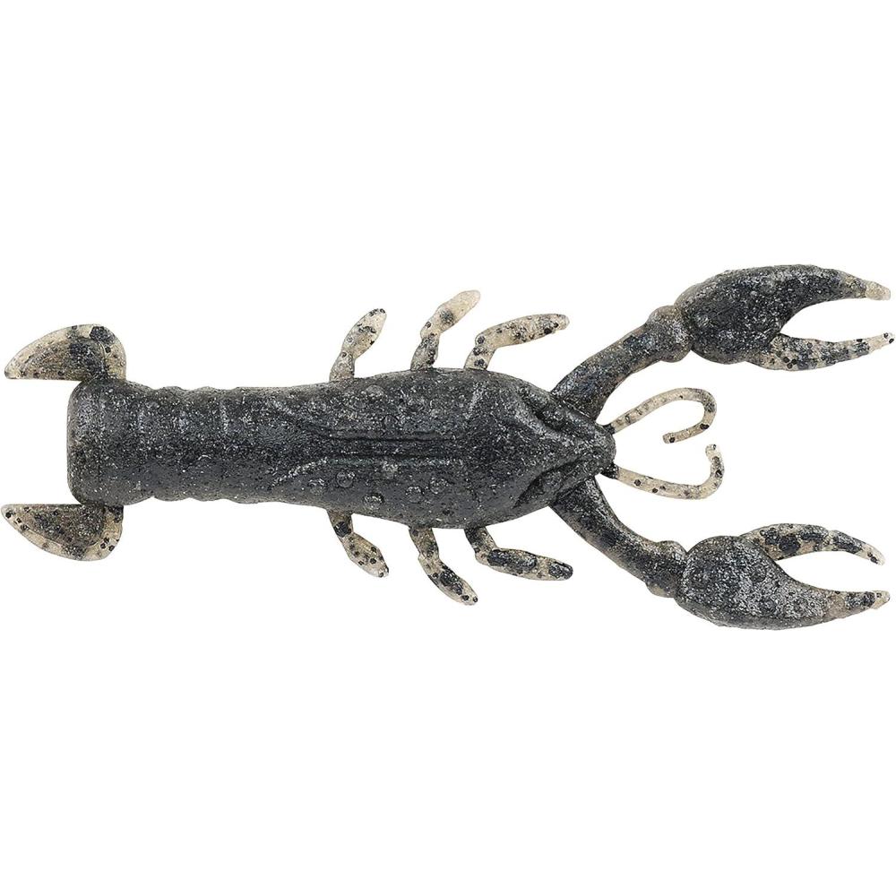 imageBerkley PowerBait MaxScent Lil Trooper Fishing Soft BaitBlack Powder