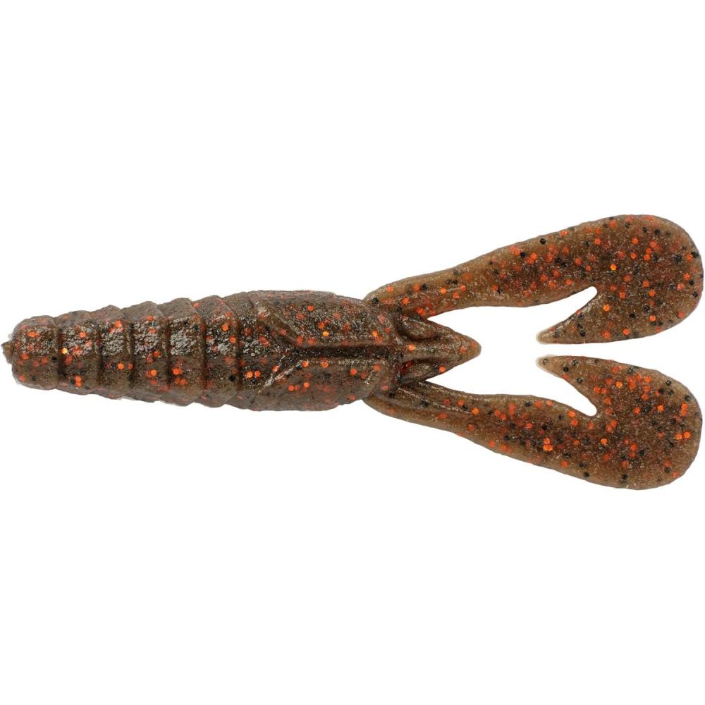imageBerkley PowerBait MaxScent StankBug Fishing Soft BaitBlack Brown Amber