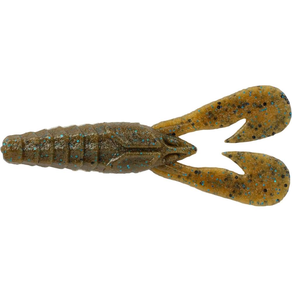 imageBerkley PowerBait MaxScent StankBug Fishing Soft BaitGreen Pumpkin Blue