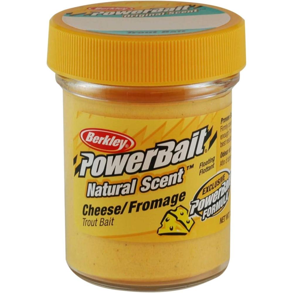 imageBerkley PowerBait Natural Scent Trout Fishing Dough BaitYellow