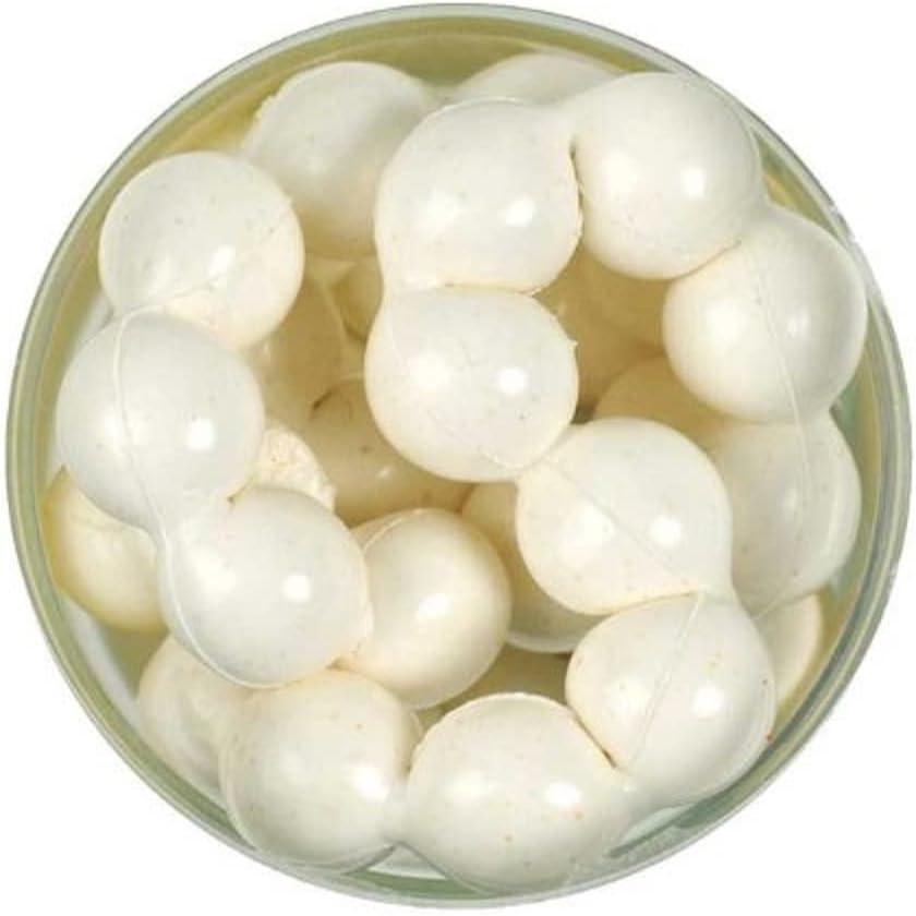 imageBerkley PowerBait Power Eggs Floating Magnum Fishing Soft BaitFluorescent White  Garlic Scent