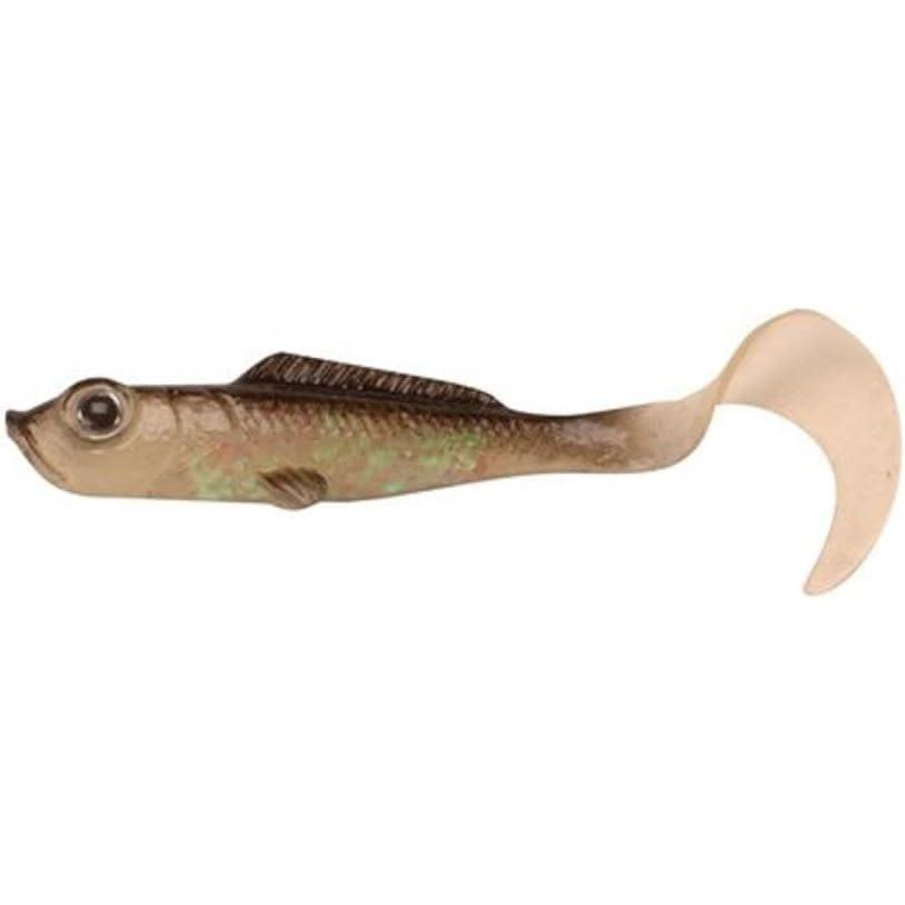 imageBerkley PowerBait Power Minnow GrubBlack Shad 3quot 6 Count