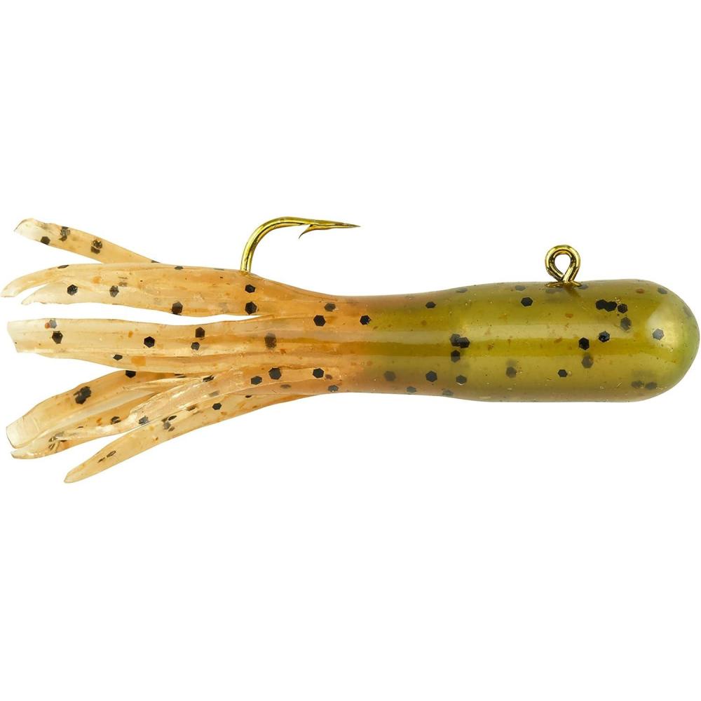 imageBerkley PowerBait PreRigged Atomic Tubes Fishing Soft BaitGrasshopper