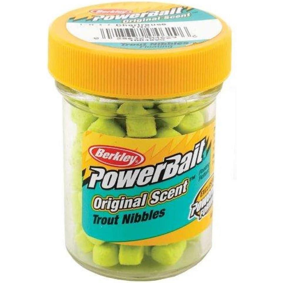 imageBerkley PowerBait Trout Nibbles Fishing Dough BaitChartreuse