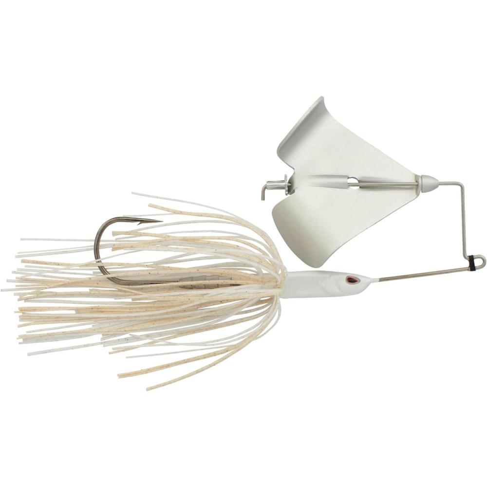 imageBerkley Skirted Riveter Fishing BuzzbaitsWhite Silver