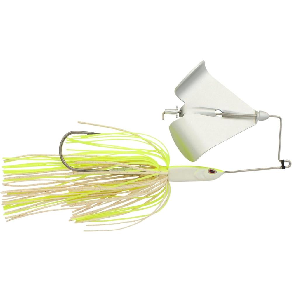 imageBerkley Skirted Riveter Fishing BuzzbaitsWhite Chartreuse