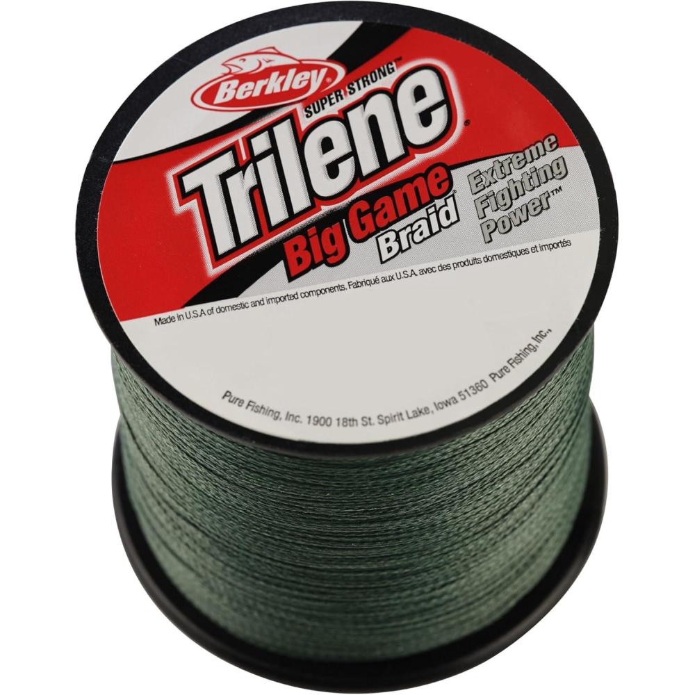 imageBerkley Trilene Big Game Braid Fishing LineLoVis Green