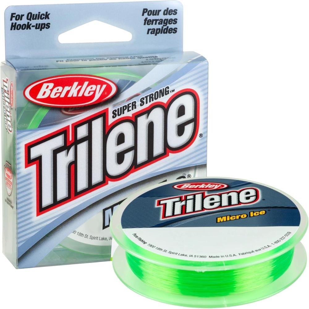imageBerkley Trilene Micro Ice Monofilament Ice Fishing LineSolar