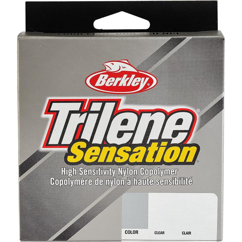 imageBerkley Trilene Sensation Clear 12lb  54kg Monofilament Fishing Line Suitable for Freshwater Environments