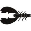 imageBerkley Chigger Craw PowerBait  4in  10cm  Model PBBCHC4BLRBlack Red Fleck