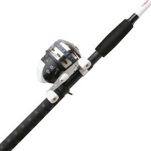 Berkley Fusion Spincast Reel and 6’6″ Fishing Rod Combo, 1 Ball Bearing with Lightweight Graphite Reel Body, 2-Piece Rod
