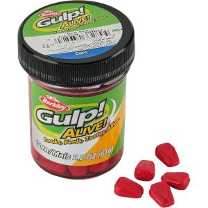 Berkley Gulp! Alive! Corn Fishing Soft Bait(Red Maize)