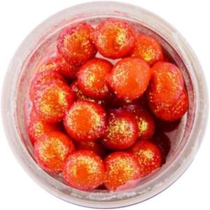 Berkley Gulp Alive Floating Salmon Eggs Soft Bait(Fluorescent Orange with Scales)