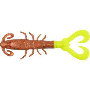 Berkley Gulp! Mantis Shrimp New Penny/Chartreuse, 3″