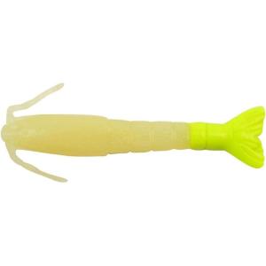 Berkley Gulp! Shrimp Saltwater Fishing Soft Bait(Glow/Chartreuse)