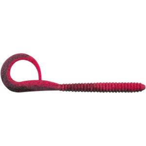 Berkley Power bait Maxscent King tail Worm Bait (6 Count), Red Shad Green Glitter, 8″